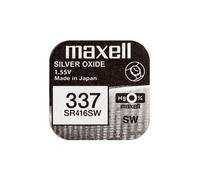 BATTERIE MAXELL SR416SW, Batteria monouso, 8.3 mAh, 1.55 V, per Dispositivi compatti come