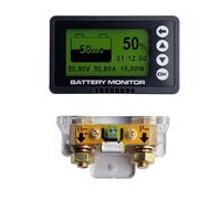 Batterie monitor Blugy con Shunt 500A allarmi compatibili batterie litio AGM GEL
