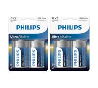 Batterie Mono Philips Ultra Alkaline D LR20 1.5V In BULK