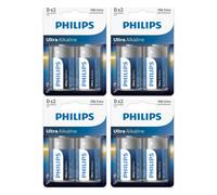 Batterie Mono Philips Ultra Alkaline D LR20 1.5V In BULK