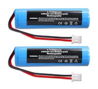 Batterie MXJFYY XH2.54 2 pezzi da 3,7 V 3500 mAh con connettore XH2.54 per elettronica fai da te, giocattoli, illuminazione, dispositivi con altoparlanti Bluetooth, telecomandi e progetti fai da te