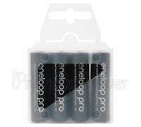 Batterie Panasonic Eneloop PRO AA Ricaricabili Ni-MH 2500 mAh BK-3HCDE X 4 8 12