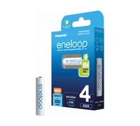 Batterie Panasonic NiMH, Micro, AAA, HR03, 1.2V/800mAh Eneloop Blister (confezione da 4) NEW