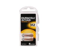 180 Pile batterie per apparecchi acustici DURACELL ACTIVAIR mod 312 marroni PR41