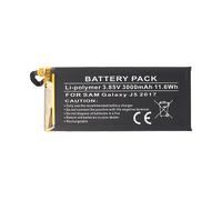 BATTERIE PER DISPOSITIVI ELETTRONICI ACCUCELL Galaxy J5 2017, Li-Po, 3000 mAh, 3,9 V