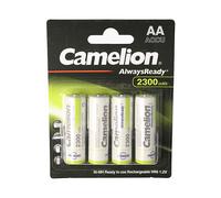 BATTERIE PER DISPOSITIVI ELETTRONICI CAMELION LR6, AA, NiMH, 2300 mAh, 1,2 V, 4 pezzi