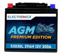 Batterie per motociclette AGM (30Ah 12V 53030L)