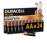 Batterie Plus AA (Confezione da 24) Batterie Alcaline da 1,5 V Fino al 24 AA