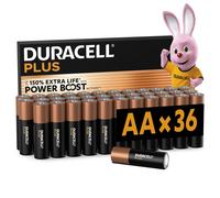 Batterie Plus AA (Confezione da 36) Batterie Alcaline da 1,5 V AA Pack of 36