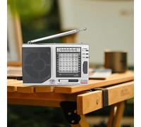 Batterie Radio Portatile AM FM SW con Cavalletto Progettato per la Comodità del