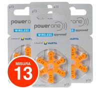 Batterie Rayovac Udivita Powerone Duracell Pile Misure Apparecchi Acustici