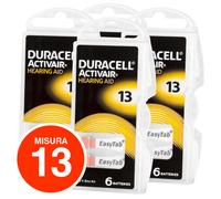 Batterie Rayovac Udivita Powerone Duracell Pile Misure Apparecchi Acustici