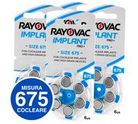 Batterie Rayovac Udivita Powerone Duracell Pile Misure Apparecchi Acustici