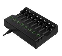 Batterie ricaricabili AA AAA con dock di ricarica | Alta capacità 2100mAh...
