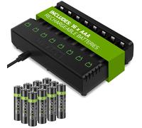 Batterie ricaricabili Venom AA AAA e dock di ricarica: capacità elevata e...