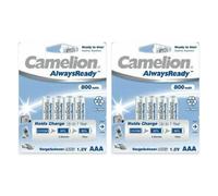 Batterie Ricaricabili AAA Camelion AlwaysReady HR03 800mAh BULK