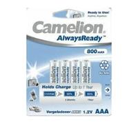 Batterie Ricaricabili AAA Camelion AlwaysReady HR03 800mAh BULK