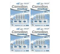 Batterie Ricaricabili AAA Camelion AlwaysReady HR03 800mAh BULK