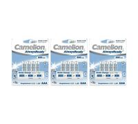 Batterie Ricaricabili AAA Camelion AlwaysReady HR03 800mAh BULK
