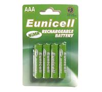 Batterie ricaricabili AAA da 600 mAh, 1,2 V, per luci solari e telefoni cordless (AAA, confezione da 4)