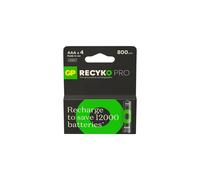 BATTERIA RICARICABILE GP ReCyko Pro, Mini Stilo AAA, 800 mAh per Telecomandi