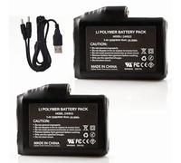 Batterie ricaricabili ai polimeri di litio da 7,4 V, 2200 mAh/3500 mAh/5000 mAh, per guanti riscaldati a batteria, guanti e calzini riscaldati (3500 mAh)