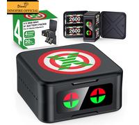 Batterie ricaricabili Dinofire Pack 4 pezzi 2600mAn Battery Box per xbox one/ xbox one x/ xbox one s/ xbox series x/ xbox series s