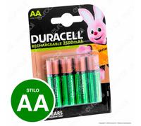 Batterie Ricaricabili Duracell Energizer Varta Panasonic Stilo AA Ministilo AAA
