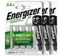 Batterie Ricaricabili Energizer AA Power Plus 2000 mAh 1.2V NiMh Accu HR6