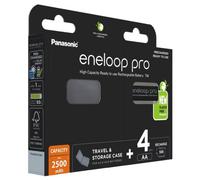 ENELOOP P 4XAAB - eneloop pro, batteria ricaricabile NiMH, AA (batteria stilo), 25