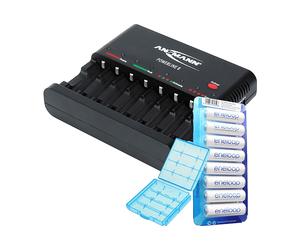 BATTERIE RICARICABILI PANASONIC eneloop Standard HR-3UTGB, AA, NiMH, 2000 mAh, 1,2 V, 8 pezzi