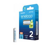 Batterie ricaricabili Panasonic NiMH, Micro, AAA, HR03, 1.2V/800mAh blister (confezione da 2) NEW