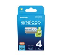 Batterie ricaricabili Panasonic NiMH, mignon, AA, HR06, 1.2V/2000mAh blister (confezione da 4) NEW