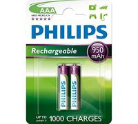 Batterie Ricaricabili Philips R03B2A95/10 1,2 V AAA [2 Unità]
