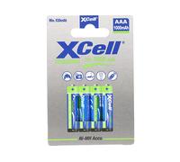 BATTERIE RICARICABILI XCELL X1000, Batteria ricaricabile, 1000 mAh, 1.2 V, Universale, per Telefoni DECT