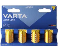 BATTERIE VARTA Longlife C, Batteria monouso, 7.6 mAh, 1,5 V, Universale