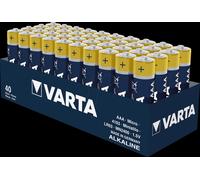 VARTA AL 40XAAA - Batteria alcalina, AAA (Micro), confezione da 40, lunga durata