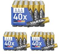 Batterie VARTA Power on Demand AAA Micro (adatte per accessori PC, dispositivi di domotica o torce) confezione da 120, (4003311391)