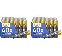 Batterie VARTA Power on Demand AAA Micro (adatte per accessori PC, dispositivi di domotica o torce) confezione da 80, (4003311391)