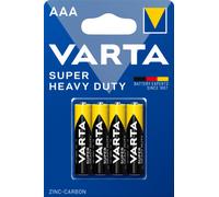 batterie varta aaa 4pz 2003 superlife mn2400 lr03 zinco-carbone 4pz mini stilo aaa - durata garantita