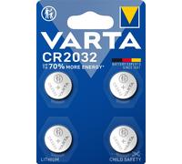 Batterien Batterie Knopfzelle CR2032 Varta 4-Pac NUOVO