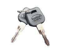 Batteriespezifischer Schlüssel, 1 Paar, Kompatibel mit E-Bike Pedelec Batterie 36 V/48 V, 10 Ah/15 Ah, 2 polig/4 polig für 250 W, 350 W, 500 W, 750 W Fahrradmotor