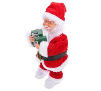 BATTERNA BATTERIA BATTERIA MINI SANTA CLAUSE SANTA Decor regalo di Natale