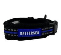 Battersea Dogs And Cats Collare Riflettente Cane Blu XS
