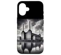 Battersea South London Tees Londons iconica Power Station Custodia per iPhone 16