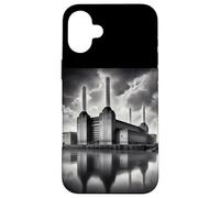 Battersea South London Tees Londons iconica Power Station Custodia per iPhone 16 Plus
