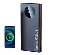 Battery Bank, Lightweight Fast Charging Power Pack, 120W High-Speed Portable Charger with Compact Design, Small Capacity Bank for Phones Laptops Tablets Travel and Use