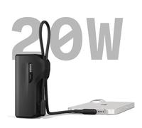 BATTERY BANK USB-C 5K CABLE BLACK