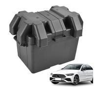 Battery Box, Large Heavy Duty Battery Storage Case With Strap And Vent Caps, Automotive Replacement Tray, Marine Boat RV Camping Solar Power Equipment,10.23x7.08x7.87in