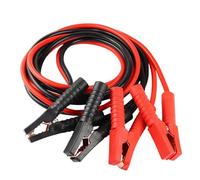 Battery Cable Leads, Power Transfer Wire Set, Automotive Battery Connection Clips, Anti Slip Handle Heavy Duty Cable Accessory, Truck SUV Motorcycle RV Use 161.42 X 0.39 Inches